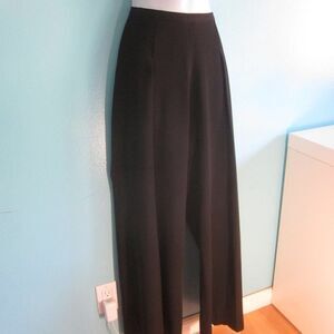 Fred Sun Paris Vintage 70’s Wide Leg Flare Flat Front Dress Pants Fits Size 6